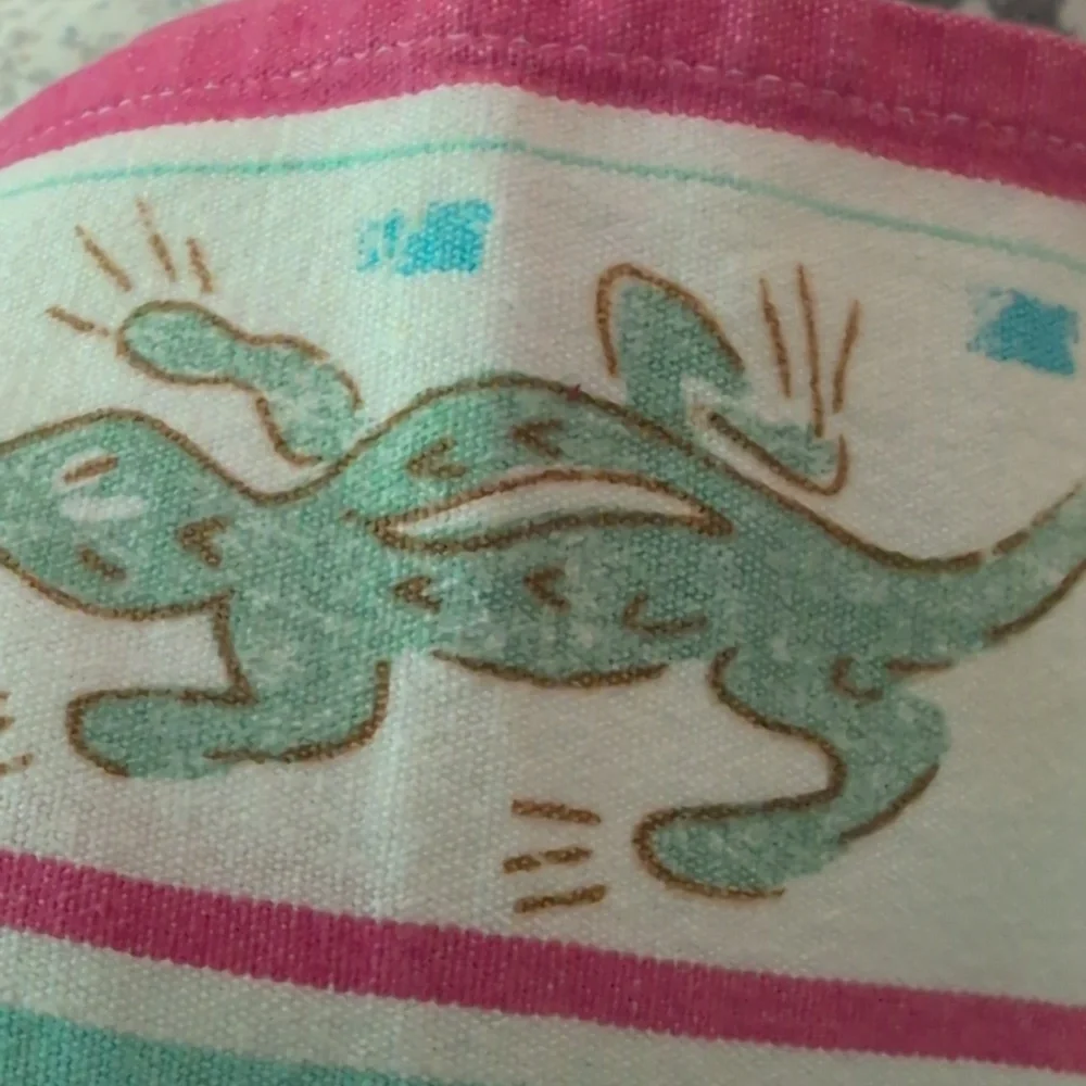 Vintage Southwestern Handmade Towel Celestial Cacti‎